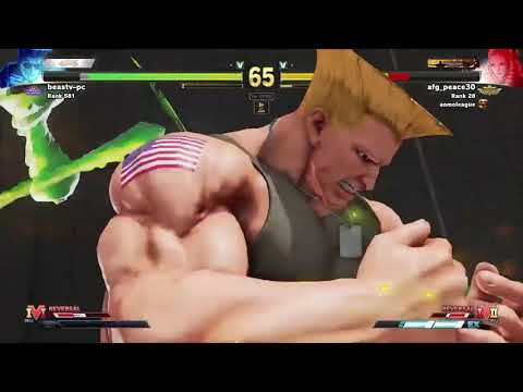 SFV CE DAIGO (GUILE) VS WARLORD KARIN (AFG_PEACE30