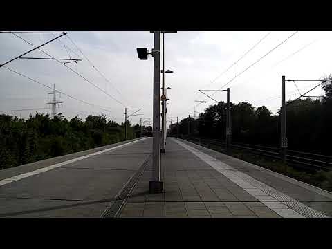 S19 aus Düren und RE9 in Merzenich bei Düren.