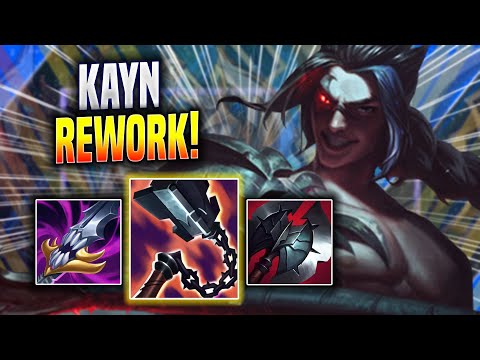 KOREAN CHALLENGER TRIES KAYN WITH NEW REWORK! - Korean Challenger Plays Kayn JUNGLE vs Taliyah!