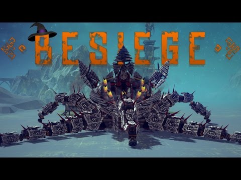 Besiege Best Creations - Spooky Edition! - Walking Octopus, The Wall & More!