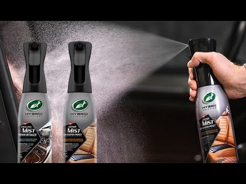 Turtle Wax Hybrid Solutions | Interior Detailer, Leather Cleaner With Flairosol Sprayer