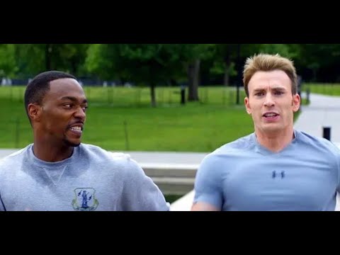 On Your Left - Steve Rogers and sam wilson| Jogging Scene |Winter soldier...