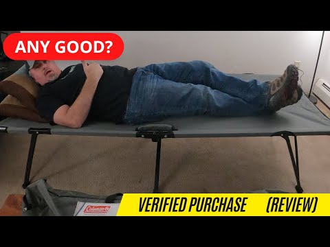 Coleman Pack-Away Camping Cot (Review)
