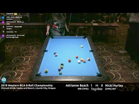 Adrianne Beach vs Nicki Hurley - Bronze Singles