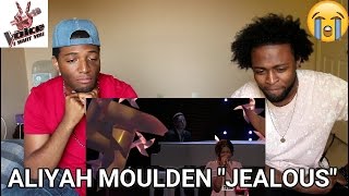 The Voice 2017 Aliyah Moulden - Top 10: &quot;Jealous&quot; (REACTION)