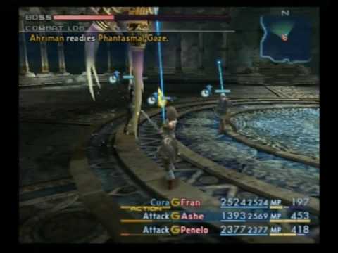 Final Fanatsy 12 Walkthrough Part 84-Ahriman