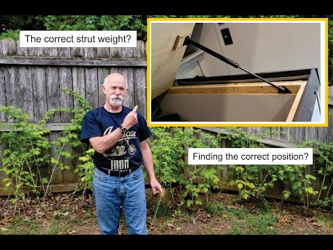 YouTube video about: How to measure for rv bed lift struts?