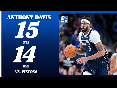 Anthony Davis  (15 PTS 14 REB) vs. Detroit Pistons | December 18, 2025