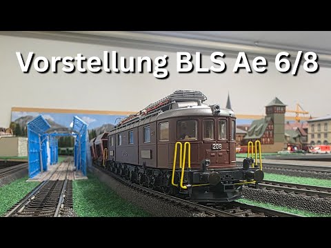 Roco BLS Ae 6/8 208 (43952) mit ESU Lok Sound 5
