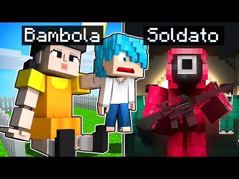 CASA BAMBOLA di SQUID GAME di LOKKINO contro SOLD4TO di LOKKI su MINECRAFT