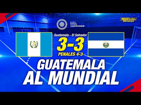 Guatemala 3 - 3 El Salvador ( 4-3 Penales) |Resumen y Goles | Concacaf Premundial de Futsa...