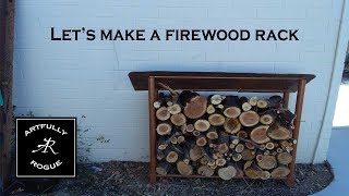 How to make a Firewood rack