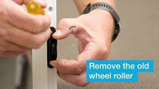 Replace Wheel Rollers on a Wideline Sliding Screen Door