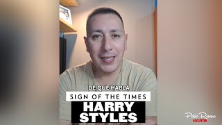 De que habla &quot;Sign of the times&quot; de Harry Styles