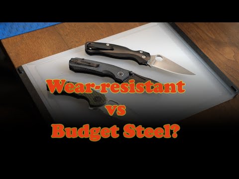 Edge retention test: Maxamet at 17dps versus 154cm and 14c28n at 12dps