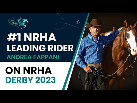 #1 NRHA LEADING RIDER | Andrea Fappani on NRHA Derby 2023