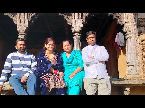 Gaon Me Goril Devta ji Ke Darshan🤩 ||Ghar Me Mumbai Jaisa Pav bhaji banaya🥰