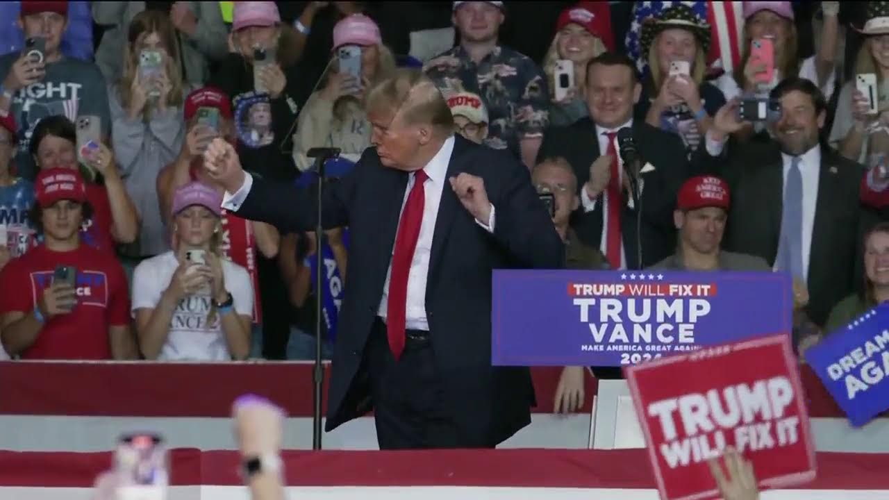 Trump hosts Salem, Virginia, rally to ramp up pre-election support