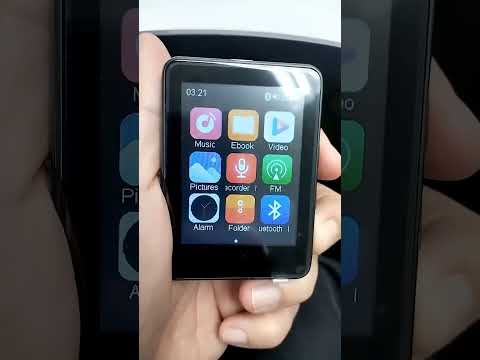 $17 aliexpress 2.4 Inch MP3 Music Player Bluetooth 5.0 Stereo Speaker Mini Video FM Radio