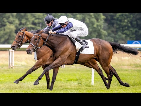 Berlin Hoppegarten: Diana-Trial der BEST PLACE Immobilien 2025 Siegerin: Lady Charlotte