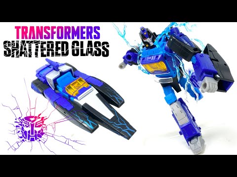 Transformers SHATTERED GLASS Deluxe BLURR Review