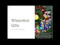 value of winterfest gifts and assigning emerald values in general