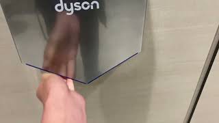 Dyson airblade V HU02s at Bristol airport silver zone car park bus station 🚹