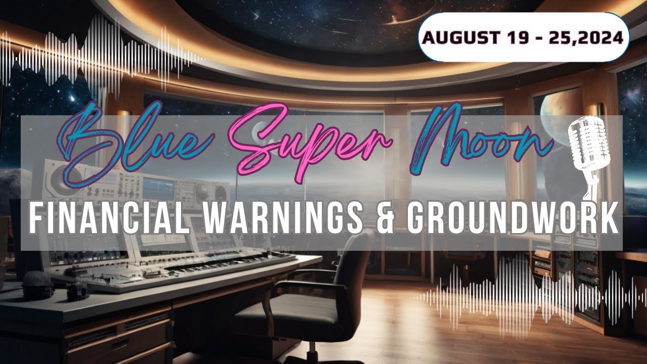 The Blue Super Moon Brings Financial Alert // Another Energy Shift in August #astrology #bluemoon