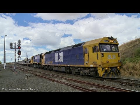 7731V Pacific National Grain Train - PoathTV Australian Railways