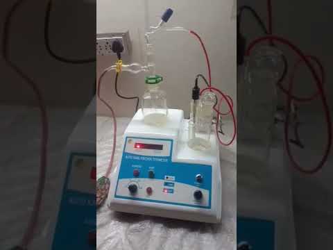 Auto Karl Fischer Titrimeter
