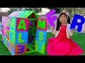 ABC Playhouse Song | Wendy Pretend Play w/ ABCs Toys & Learns the Alphabet Nursery Rhymes Songs