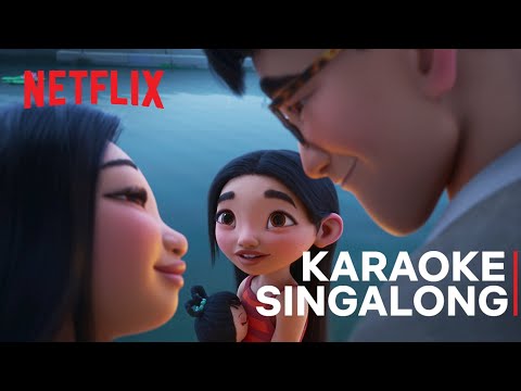 "On The Moon Above” Karaoke Sing Along Song 🌕 Over the Moon | Netflix Family