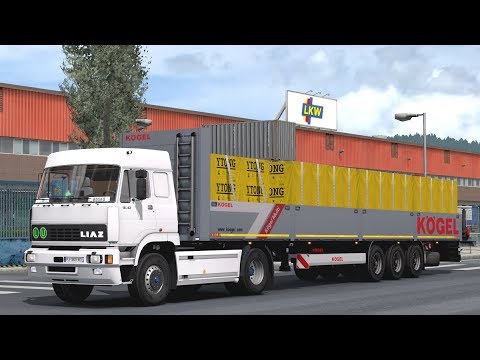 ETS2 Liaz 18.42 TBV/MAN Stuttgart - Zürich