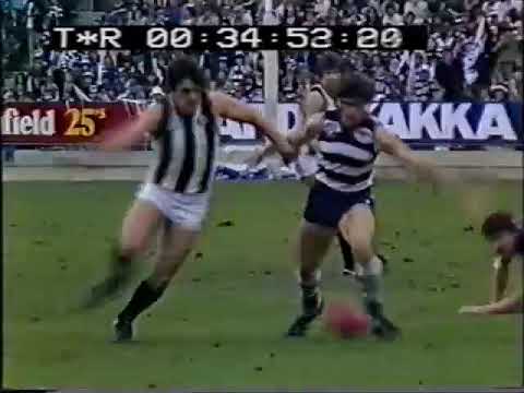 1980 Round 20 Geelong Vs Collingwood highlights at Kardinia Park  CH 2