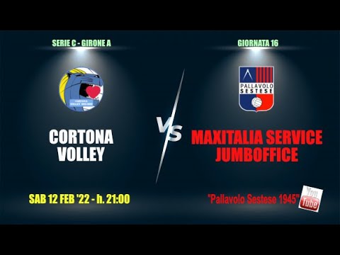 [4K] Serie_C Cortona Volley - MAXITALIA SERVICE JUMBOFFICE