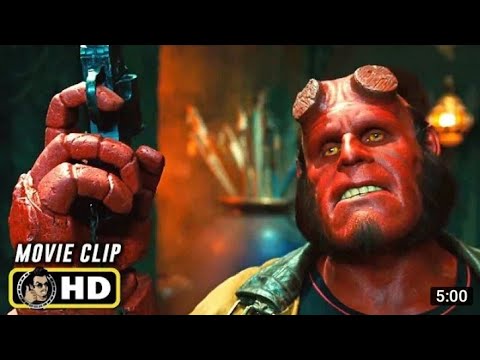 Hellboy 2(2008) Hellboy Vs.Mr. Wink Fight