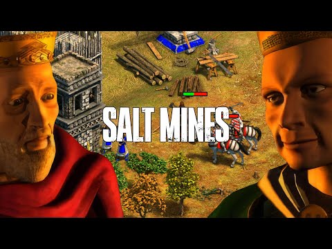 I'm uploading every game of AOE2 I play until I die in 4K - Ep608: Salt Mines