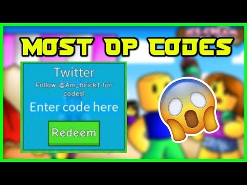 Ice Cream Simulator - Most OP Codes