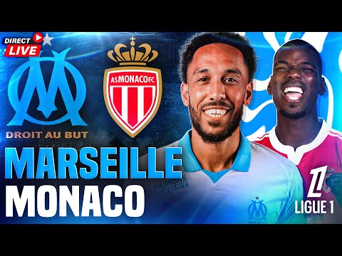 🔵⚪MARSEILLE - MONACO / Ligue 1