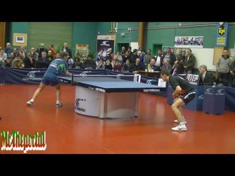 Table Tennis French Pro A - Angles Vs Gerell - (Coach Camera)