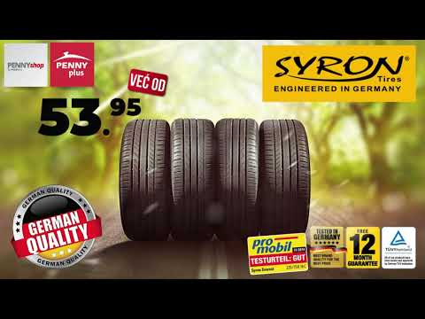 Syron ljetne gume- Penny plus