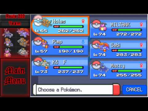 Lets Play Pokemon Bloody Platinum Part 45 Vs Magikarp, Feebas and Seaking Army