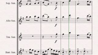 Ich liebe dich - Beethoven goes Polka - Saxophone Quartet