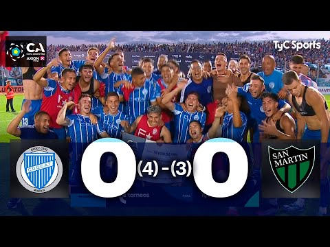 Godoy Cruz 0 (4) - 0 (3) San Martín de San Juan | Copa Argentina 2024 | 32avos de final