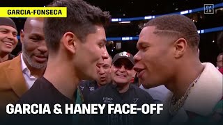 Ryan Garcia & Devin Haney Face-Off, Exchange Words Ahead of Potential Fight video