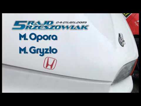 M Opora / M Gryzło - Civic - 5 Rajd Rzeszowiak 25-05-2019 - Okop 3