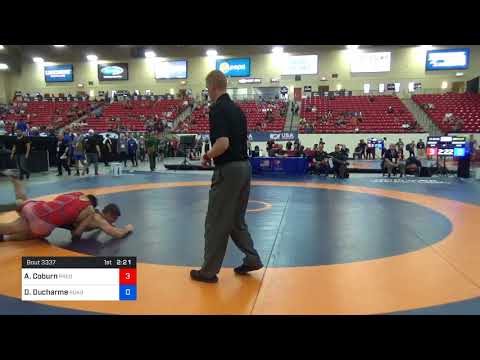 2018 Marine Corps US Open/Senior Men's Freestyle 86 Con 8 #2 - Austin Coburn (Pred) Vs. Dominic Du