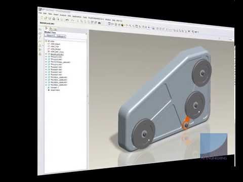 Pro/ENGINEER WILDFIRE 5.0 řemenový převod