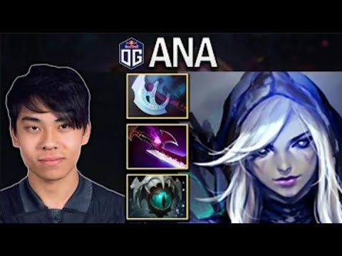 OG.ANA SMURF DROW RANGER WITH SKADI-SILVERDGE - DOTA 2 7.30 GAMEPLAY