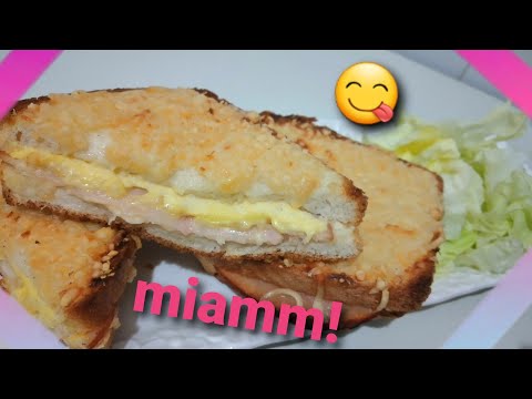 Croque monsieur béchamel, extra cheesy! Facile et rapide !